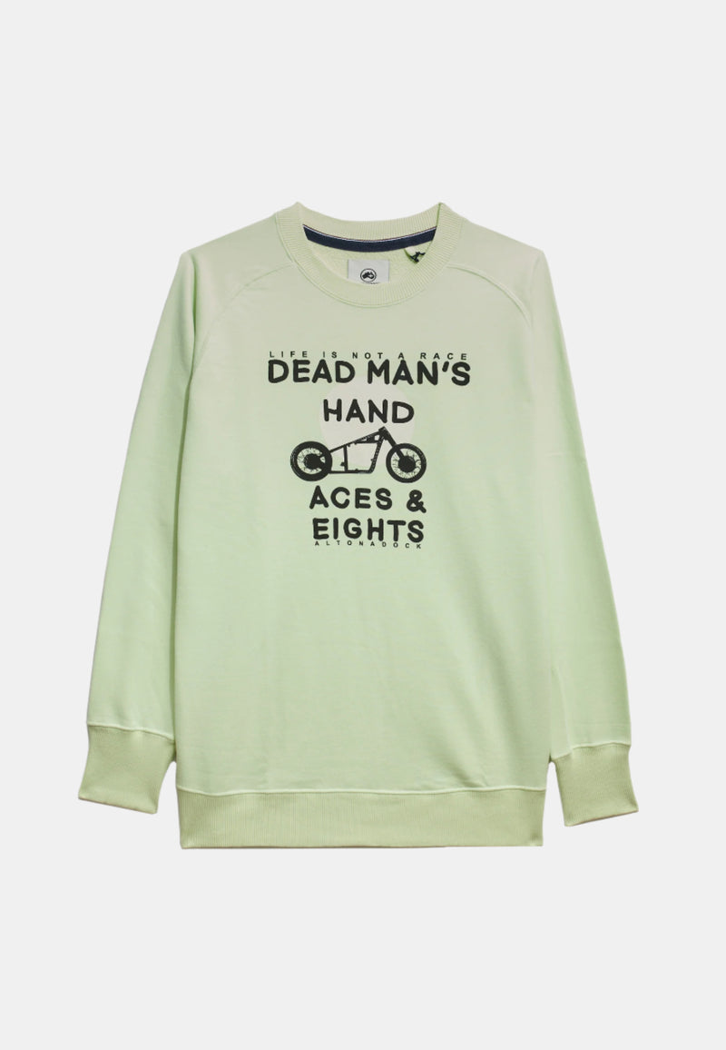 Altonadock Sudadera Cafe Racer Verde Altonadock Sudadera Cafe Racer Verde