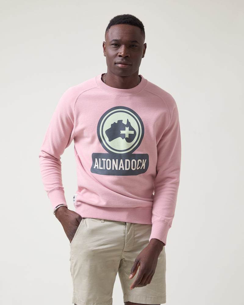 Altonadock Sudadera Brand Old Rose En oferta