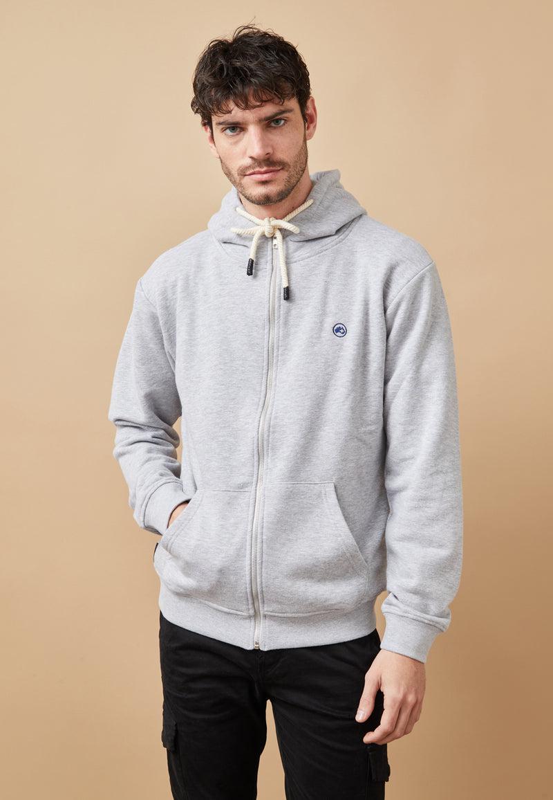 Altonadock Sudadera Cremallera Gris Rebajas