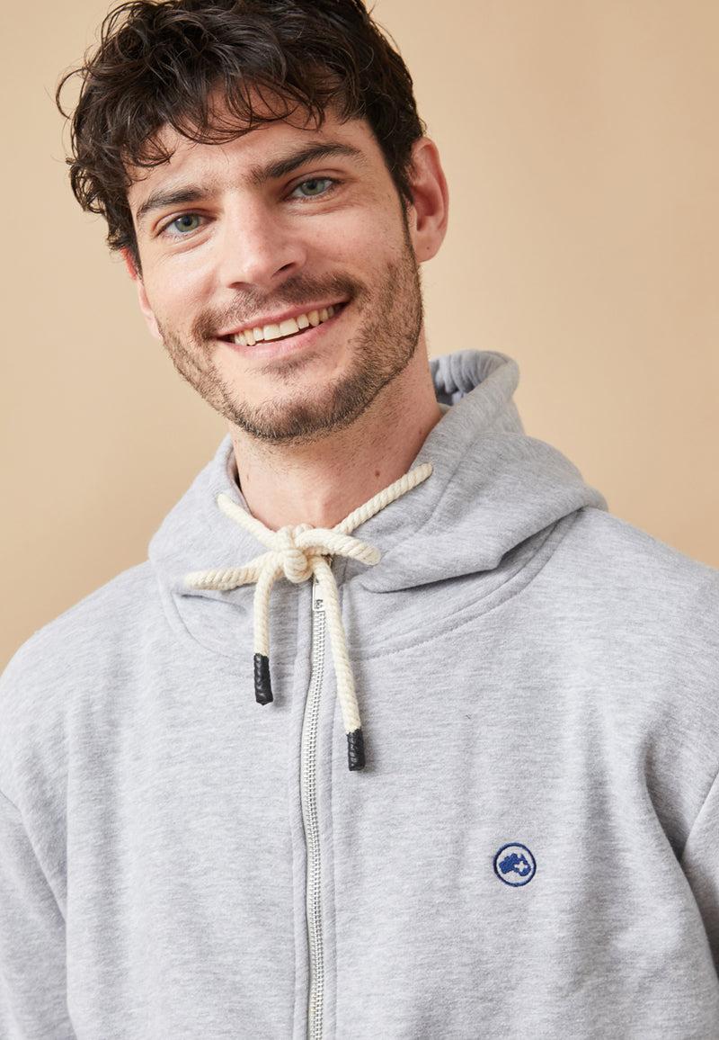 Altonadock Sudadera Cremallera Gris Rebajas