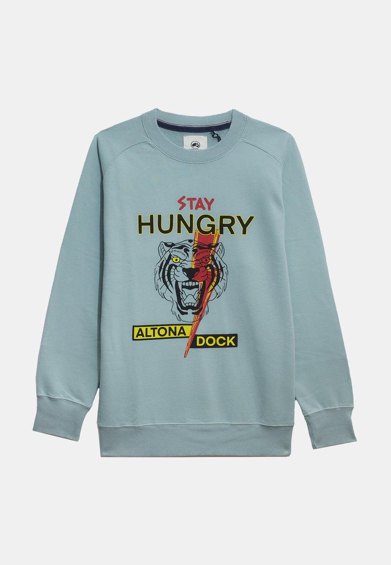 Altonadock Sudadera Hungry Azul Tienda