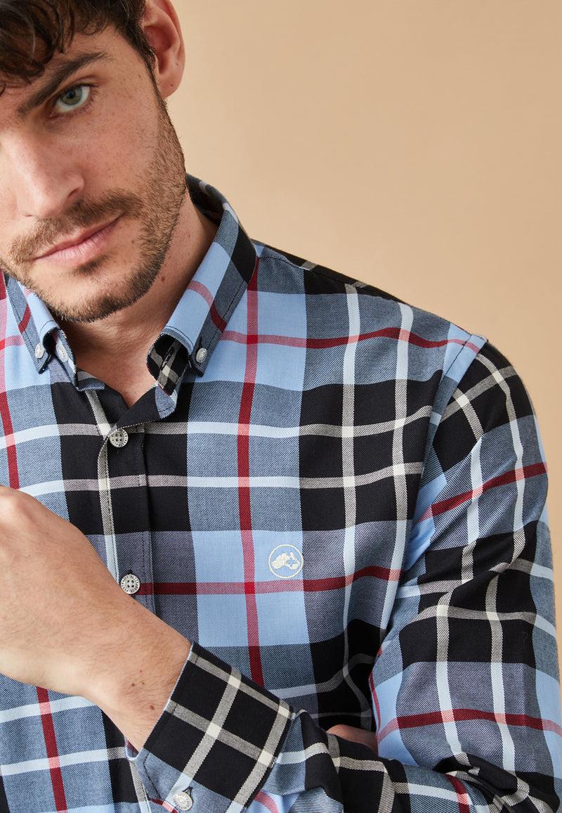 Altonadock Camisa Cuadros Azul Outlet