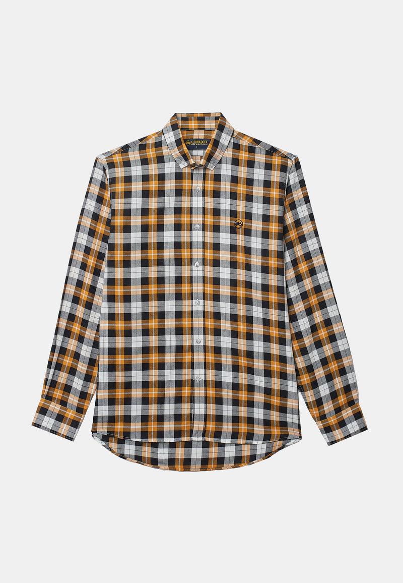 Altonadock Camisa Cuadros Amarillo Outlet online