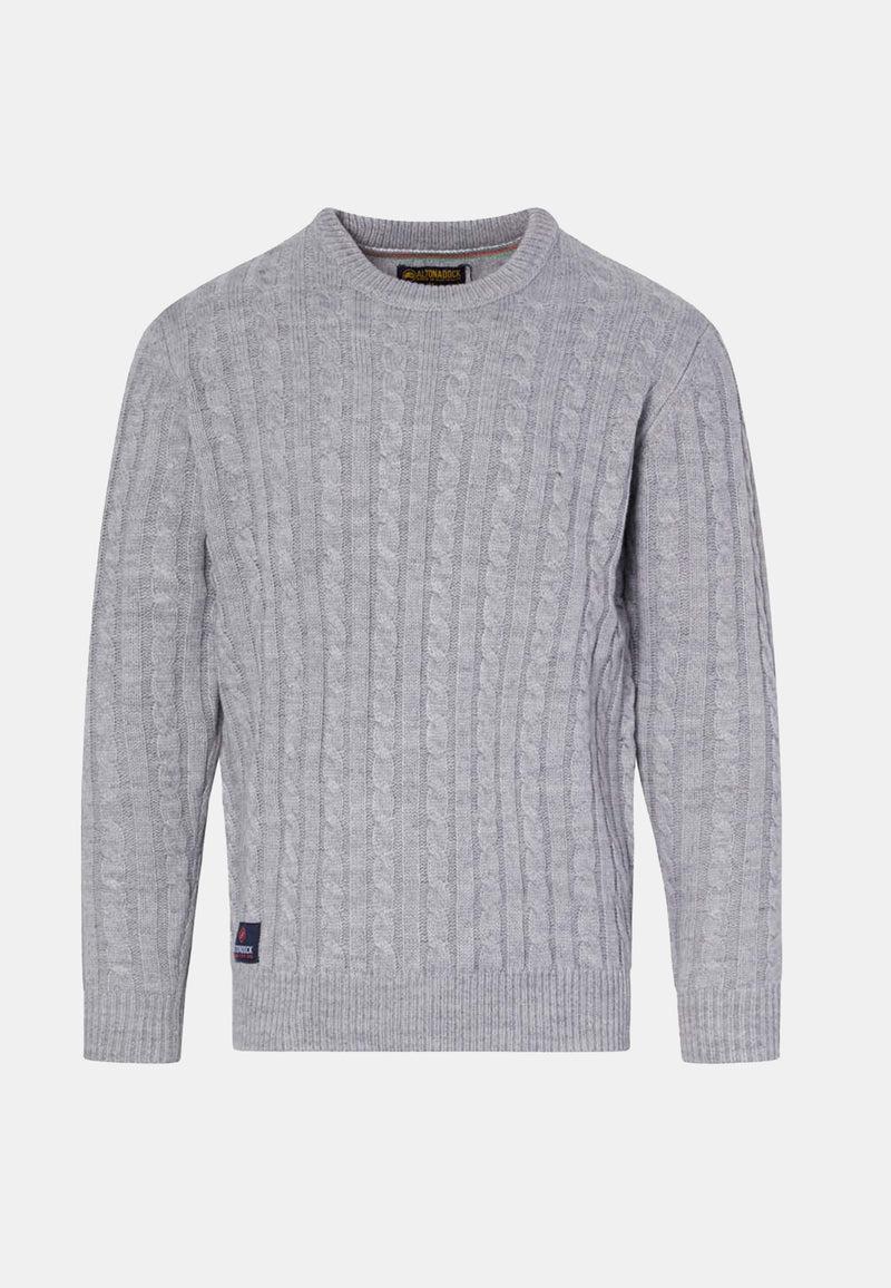Altonadock Jersey Trenzado Gris Devoluciones gratuitas