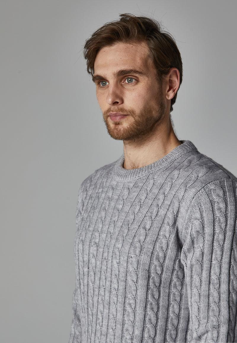 Altonadock Jersey Trenzado Gris Devoluciones gratuitas