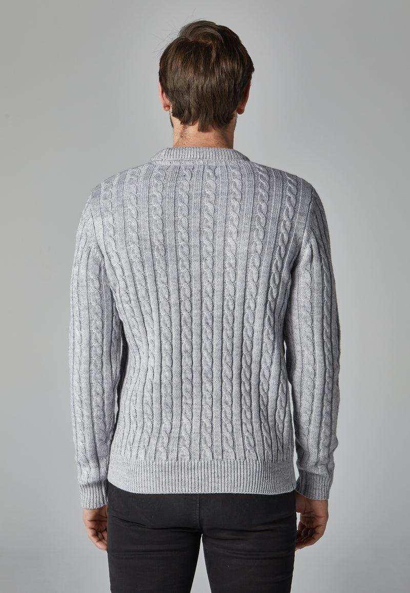 Altonadock Jersey Trenzado Gris Devoluciones gratuitas