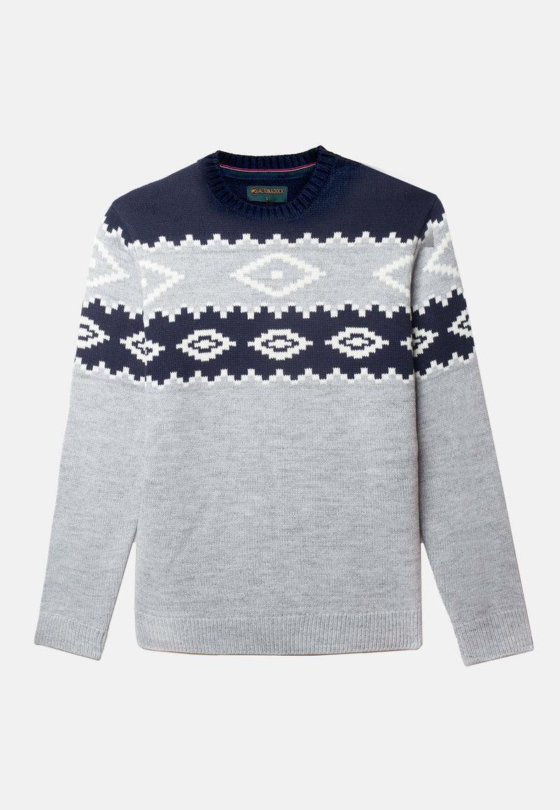 Altonadock Jersey Estampado Gris Los más vendidos
