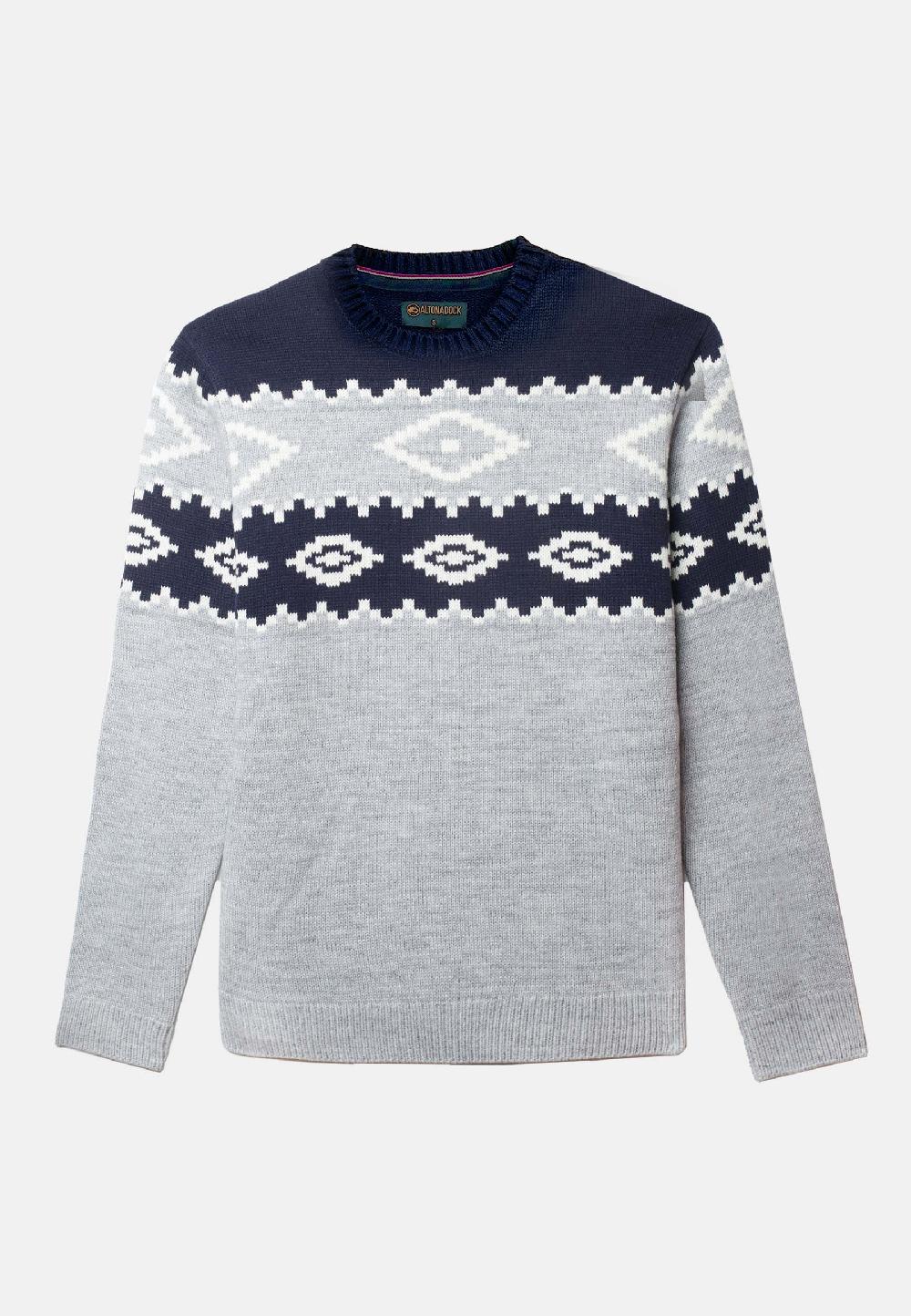 Altonadock Jersey Estampado Gris Los más vendidos