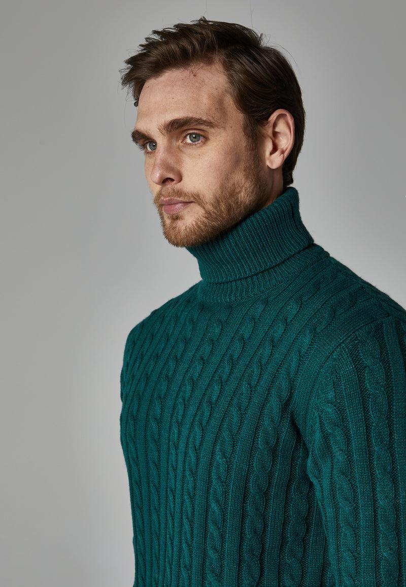 Altonadock Jersey Cuello Vuelto Verde Ventas relámpago