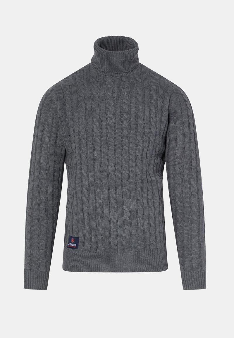Altonadock Jersey Cuello Vuelto Gris Descuento