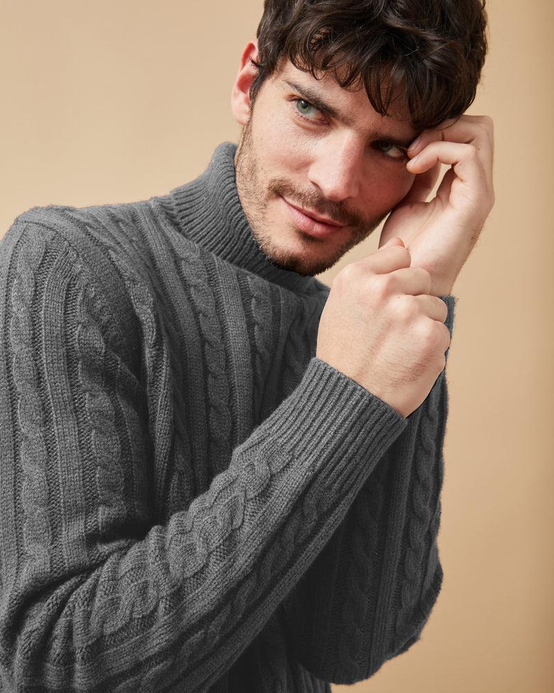 Altonadock Jersey Cuello Vuelto Gris Descuento