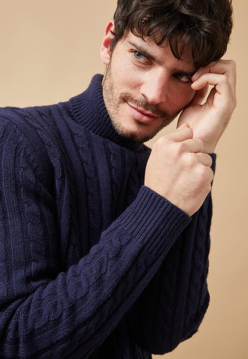 Altonadock Jersey Cuello Vuelto Azul Tienda