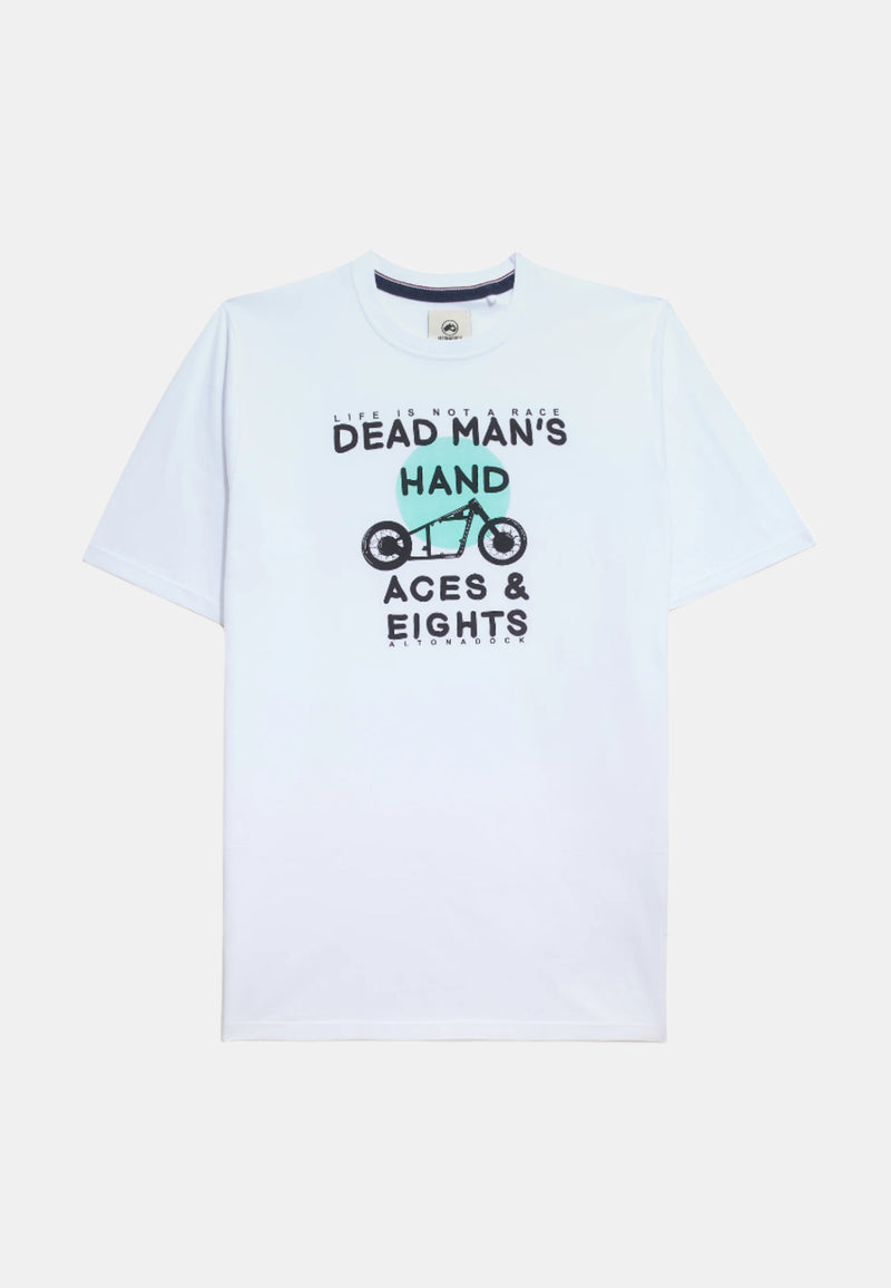 Altonadock Camiseta Cafe Racer Blanca Oferta especial