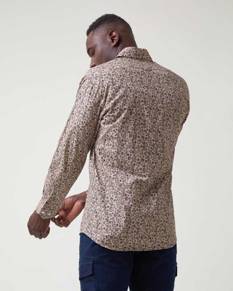 Altonadock Camisa Estampado Geométrico Oferta especial de fábrica