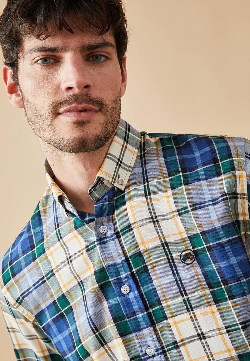 Altonadock Camisa Cuadros Verde Grandes descuentos