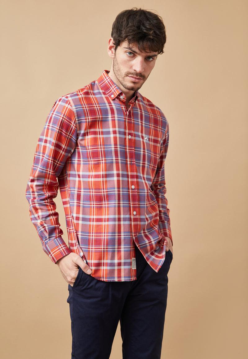 Altonadock Camisa Cuadros Roja Liquidación