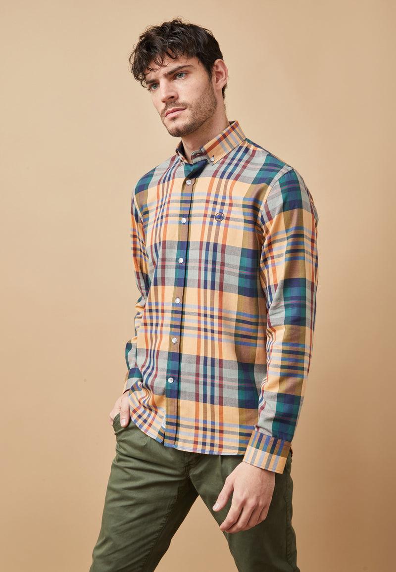 Altonadock Camisa Cuadros Mostaza Limitado a 3 días