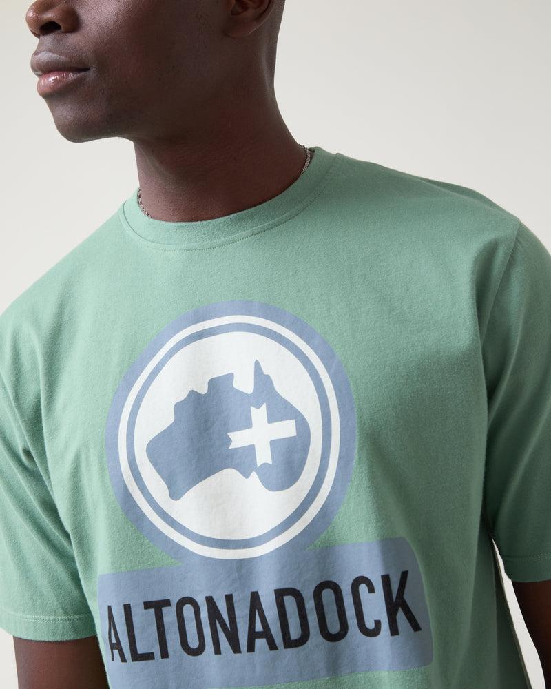 Altonadock Camiseta Brand Verde Precios de Black Friday