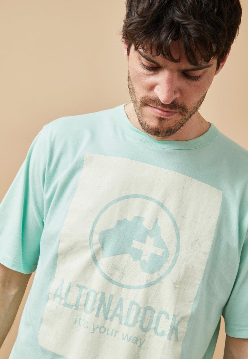 Altonadock Camiseta Verde Agua En oferta