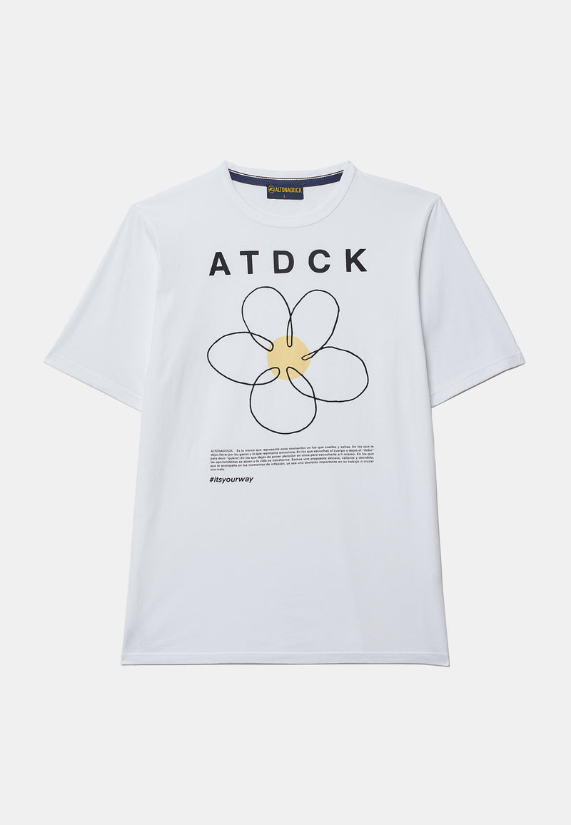 Altonadock Camiseta Flor Venta caliente