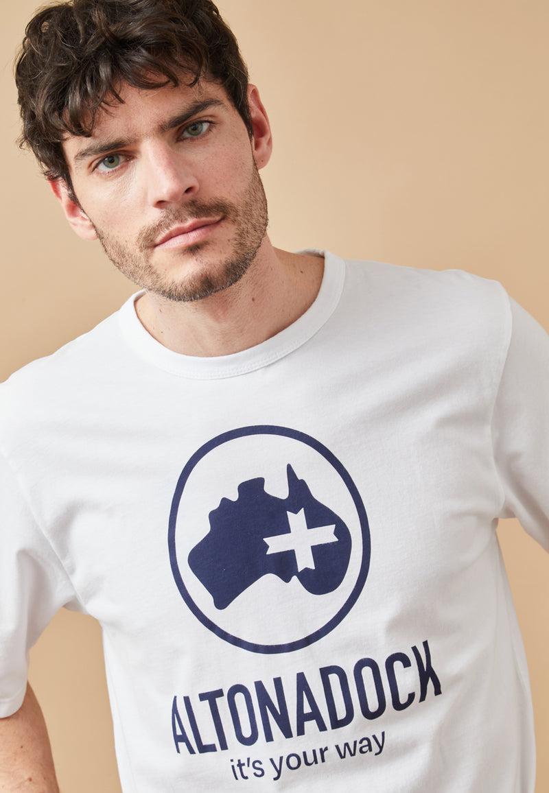 Altonadock Camiseta Brand White Gran oferta