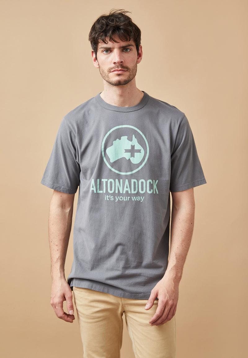 Altonadock Camiseta Brand Grey Rebajas baratas