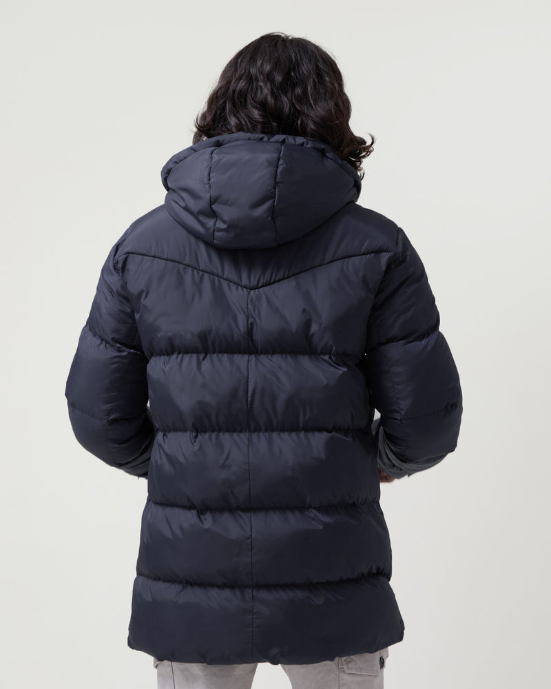 Altonadock Abrigo Acolchado Azul Marino Rebajas de fábrica