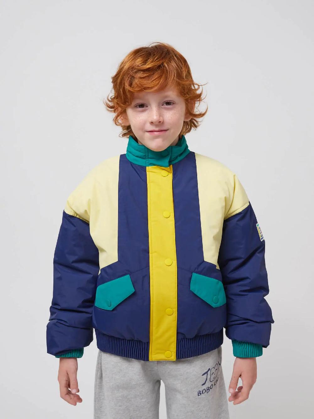 Bobo choses Smiling color block jacket Solo queda un día