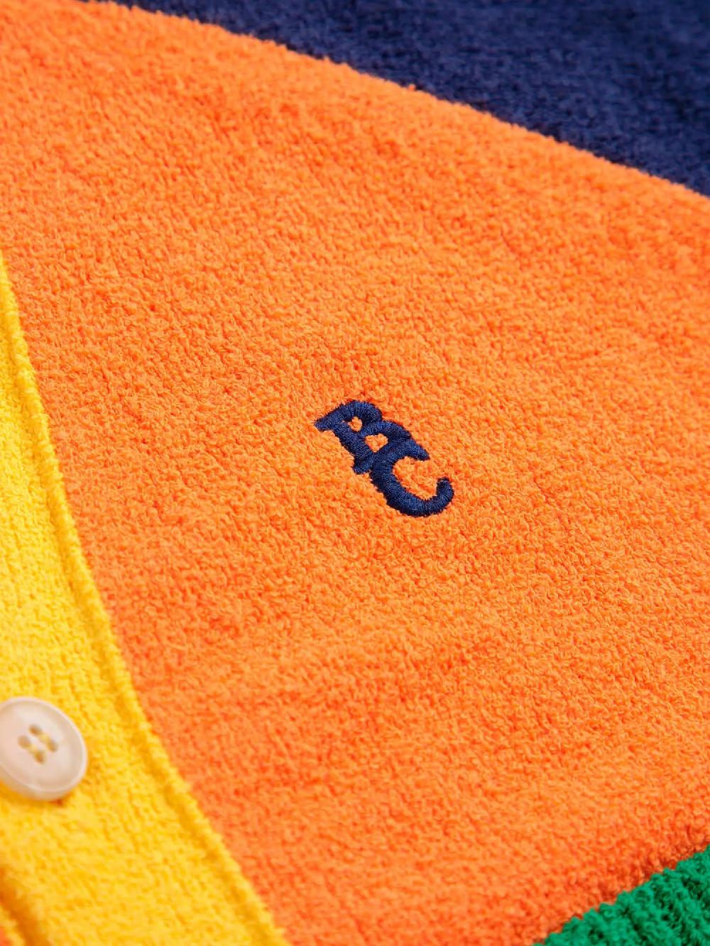 Bobo choses Color block V-neck cardigan Oferta exclusiva
