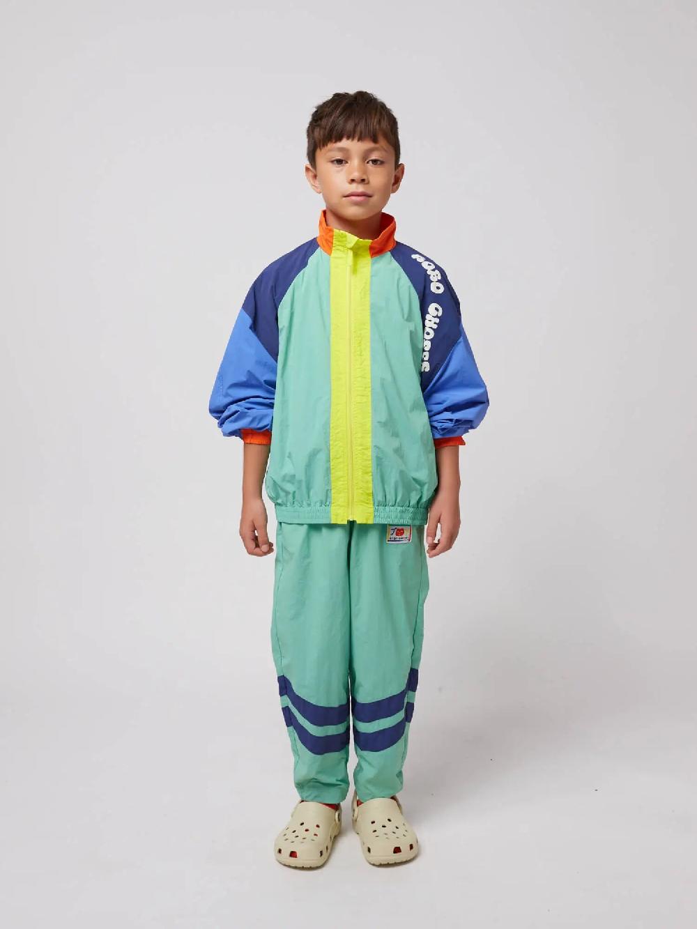 Bobo choses Smiling color block tracksuit pants Última moda