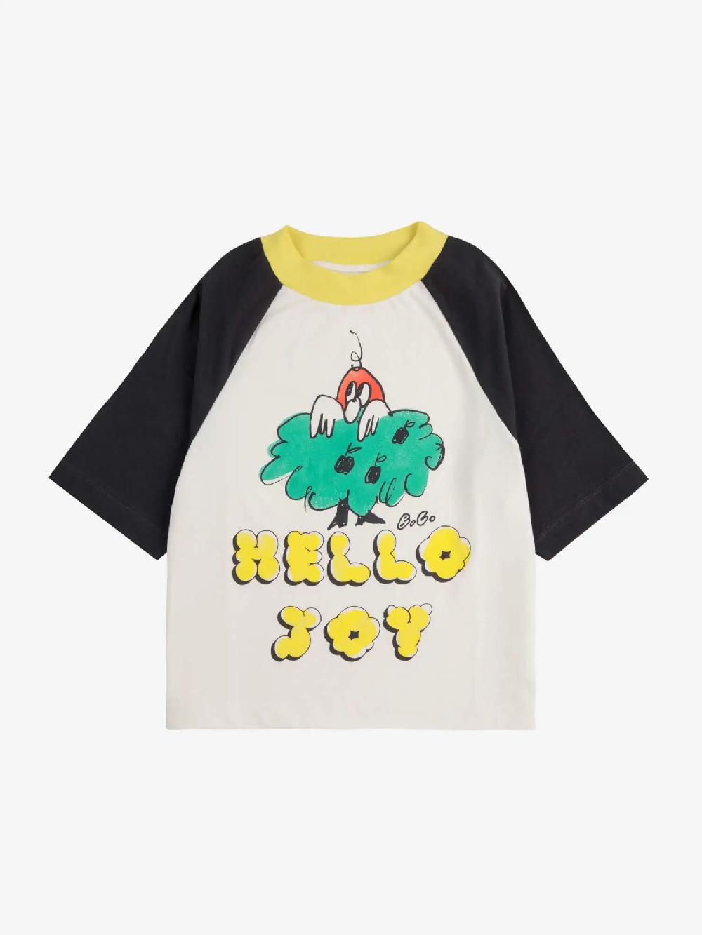 Bobo choses Hello Joy ranglan sleeves T-shirt Descuento por venta flash
