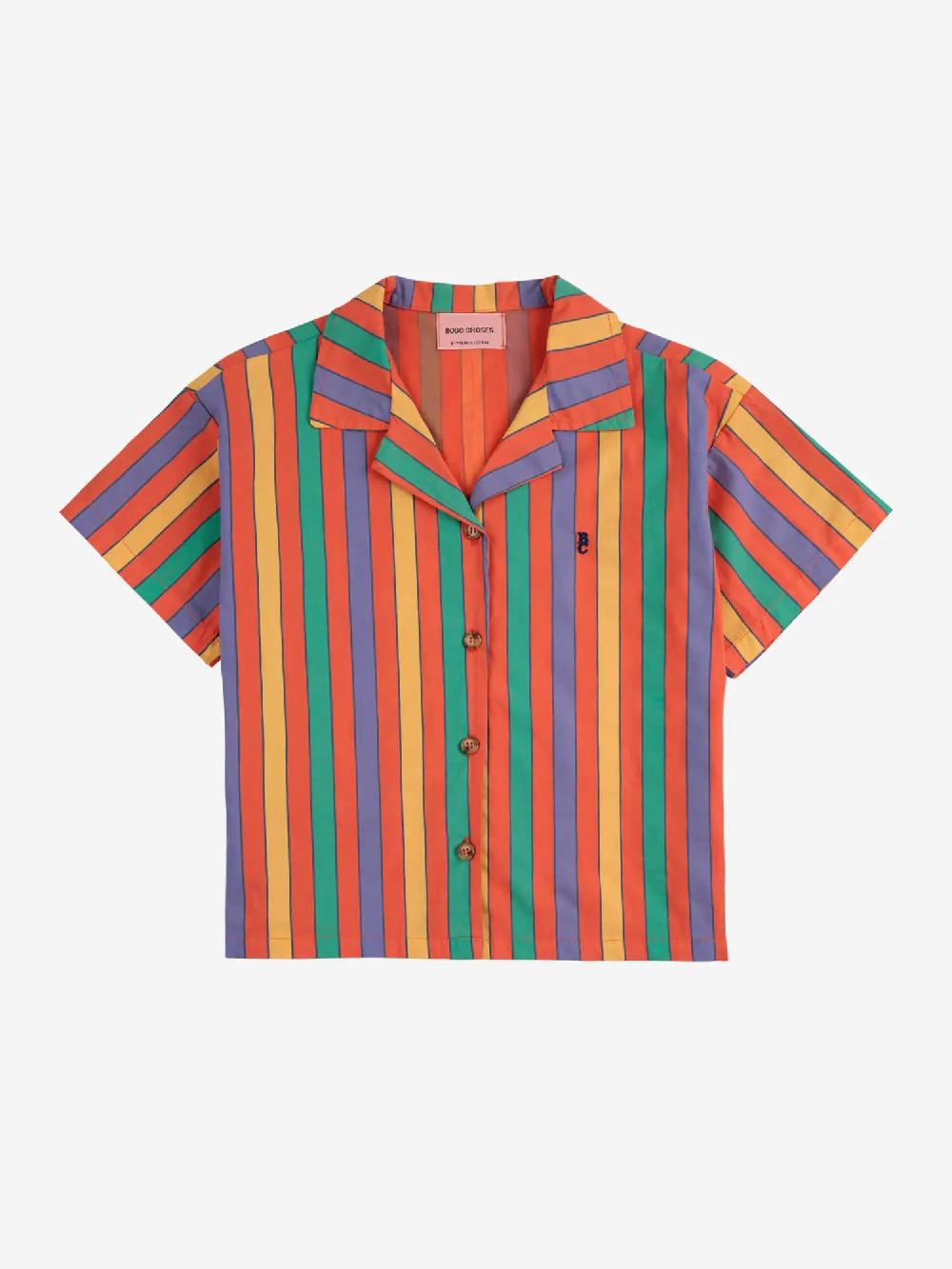 Bobo choses Multicolor Stripes shirt Precio ultrabajo