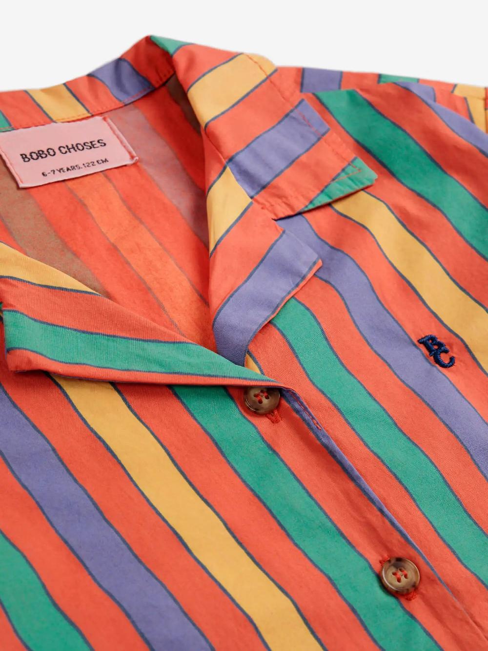 Bobo choses Multicolor Stripes shirt Precio ultrabajo