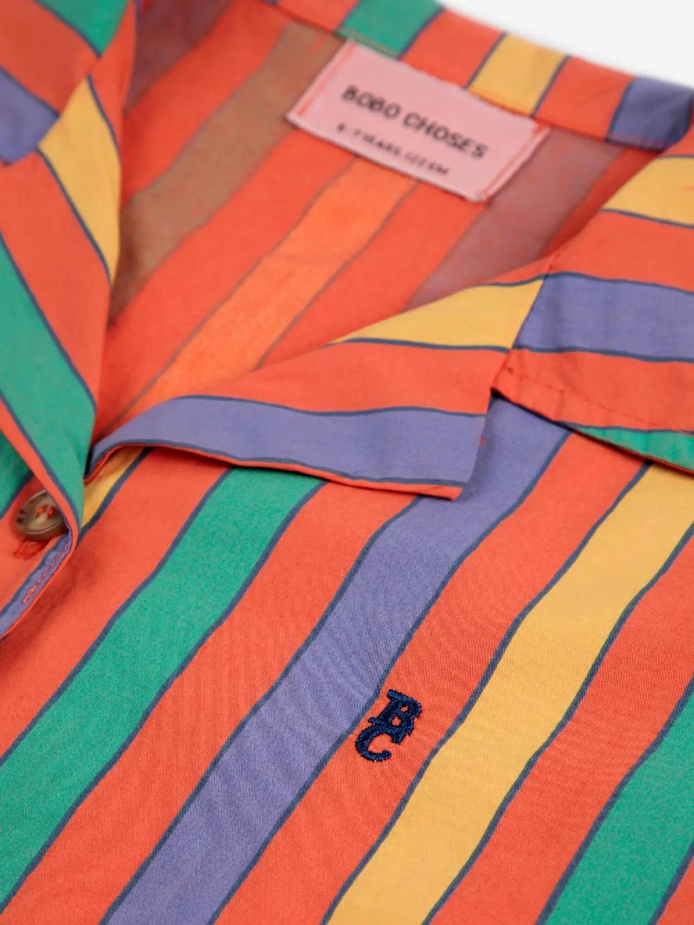 Bobo choses Multicolor Stripes shirt Precio ultrabajo