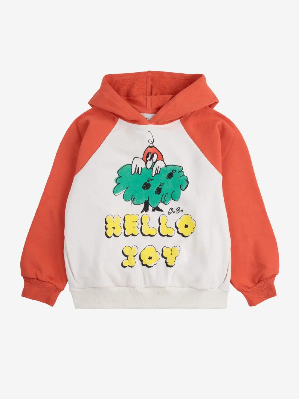 Bobo choses Hello Joy ranglan sleeves hoodie Ventas relámpago