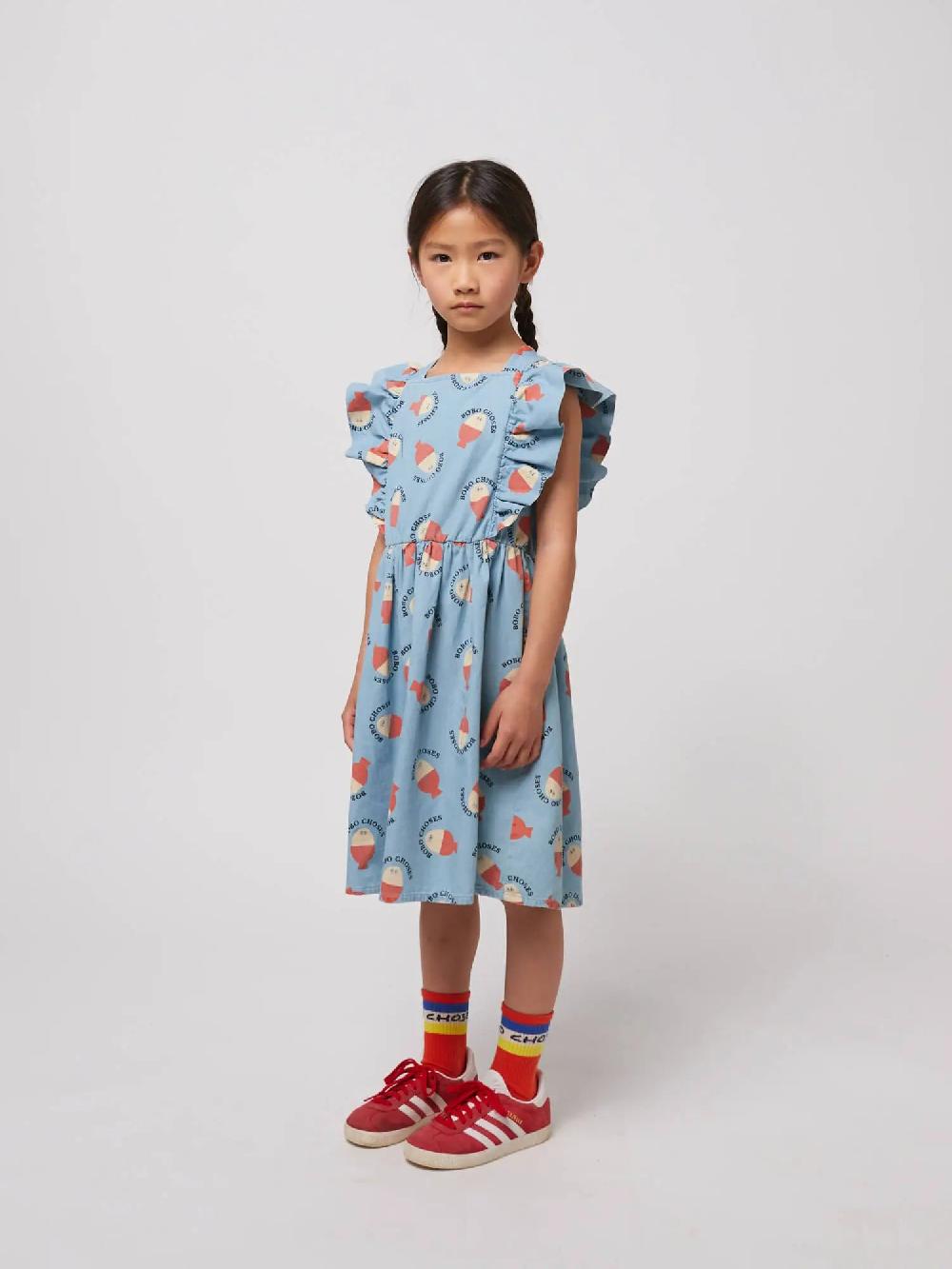 Bobo choses Morning Egg all over ruffle dress Rebajas top