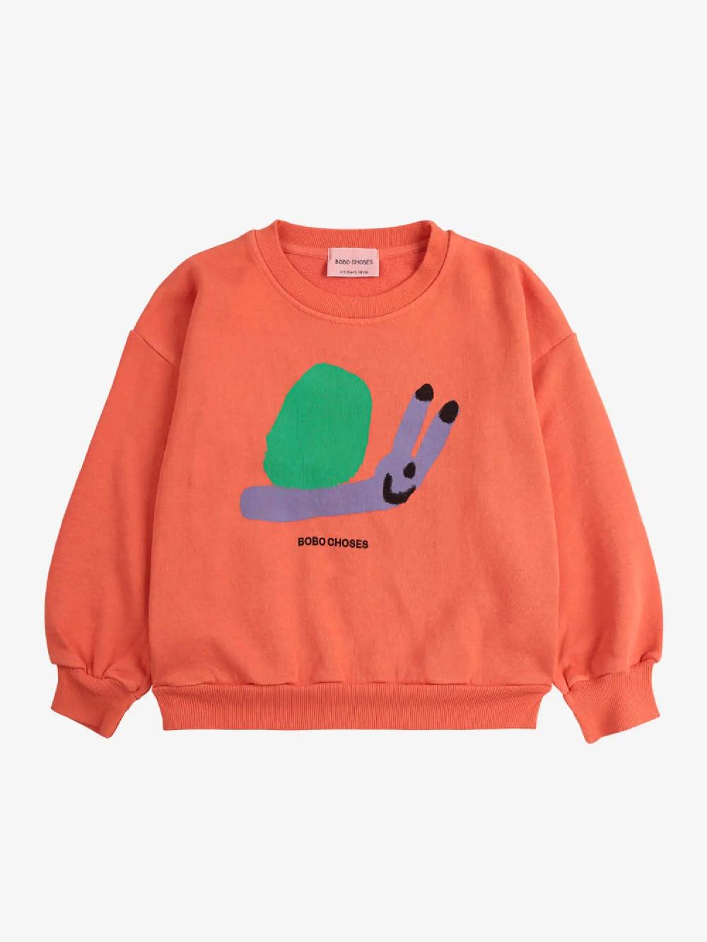 Bobo choses Funny Snail sweatshirt Últimos 2 días