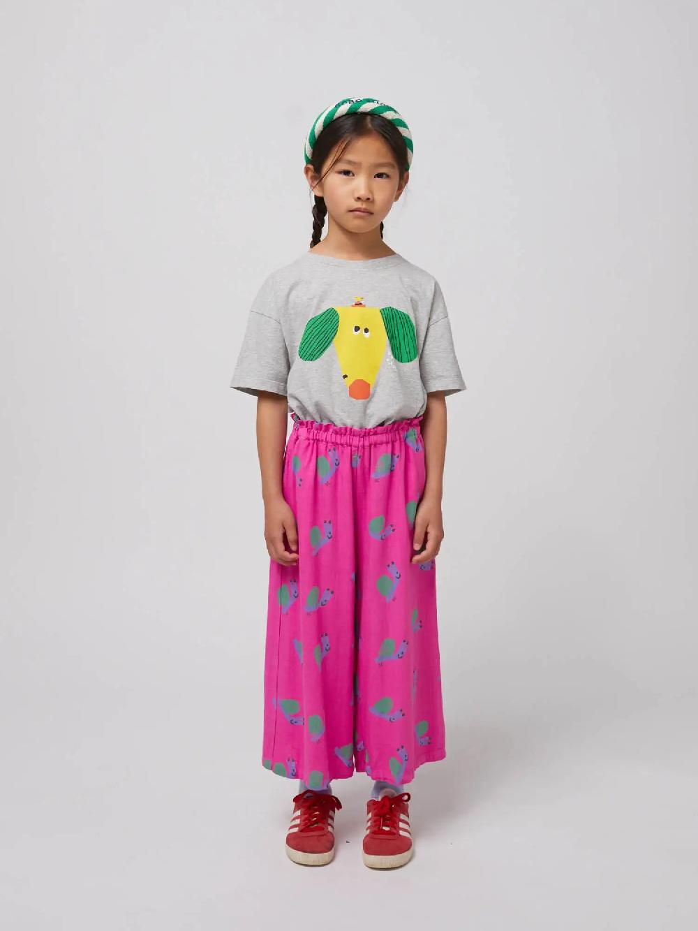 Bobo choses Funny Snail all over woven culotte pants Precio de fábrica