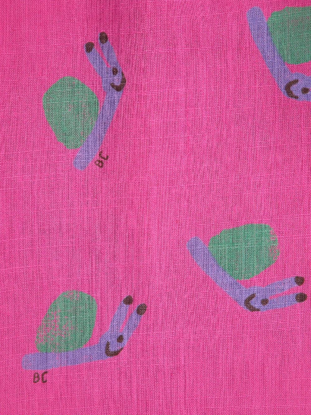 Bobo choses Funny Snail all over woven culotte pants Precio de fábrica