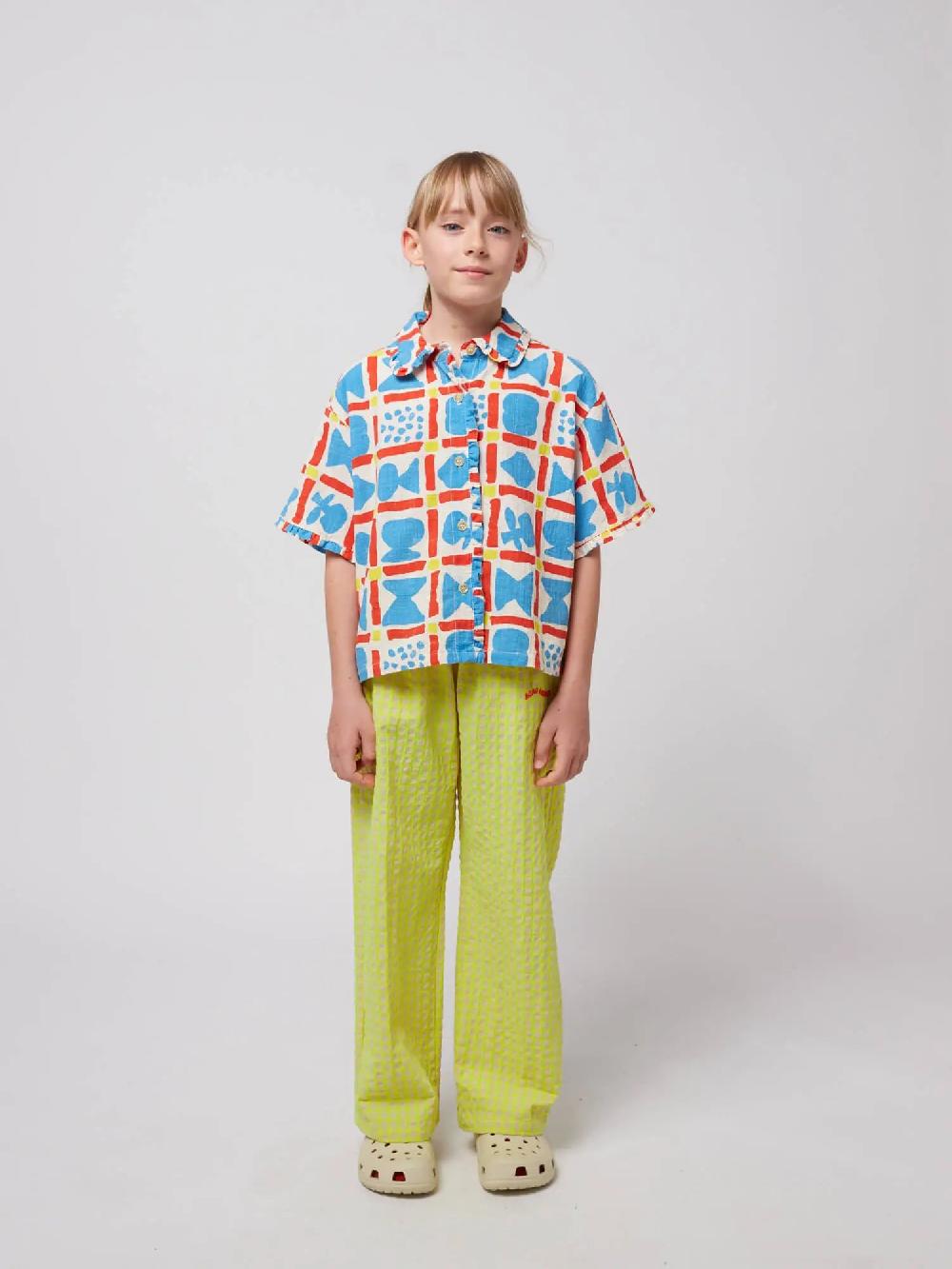 Bobo choses Vichy woven pants Solo hoy