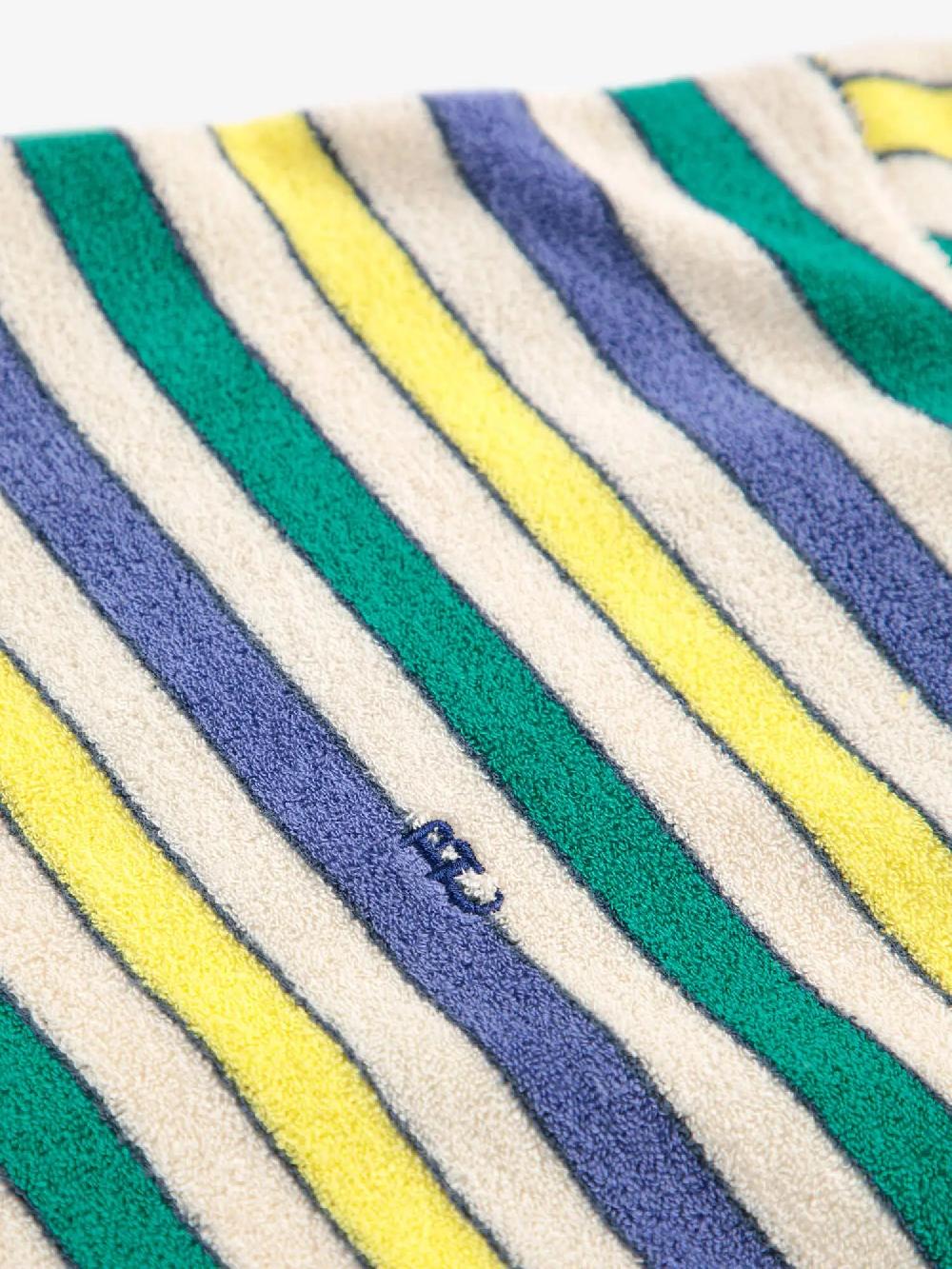 Bobo choses Multicolor Stripes terry cloth sweatshirt Promoción trimestral