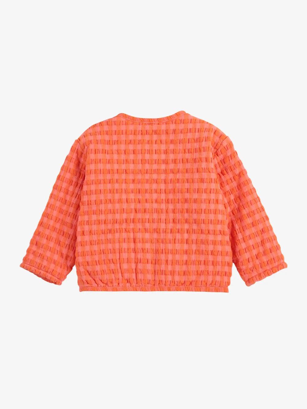 Bobo choses Vichy padded jacket Grandes descuentos