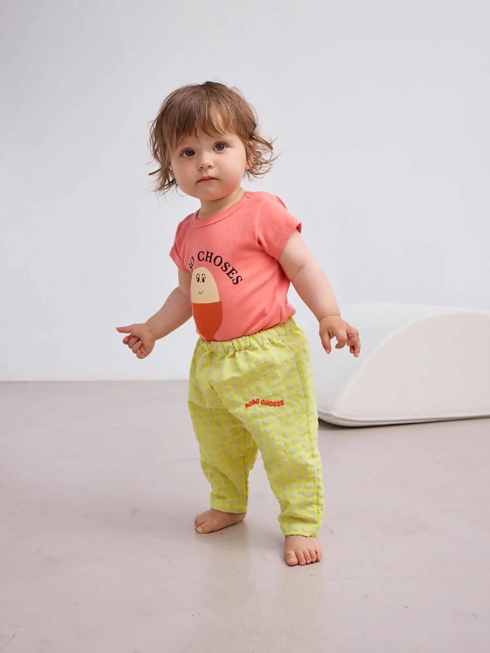 Bobo choses Vichy woven pants Liquidación