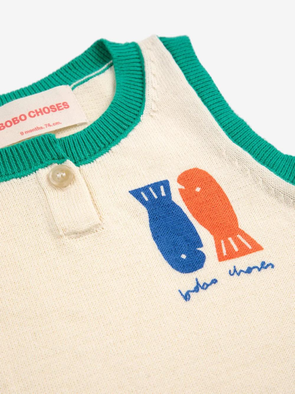 Bobo choses Lucky Fish knitted set En línea