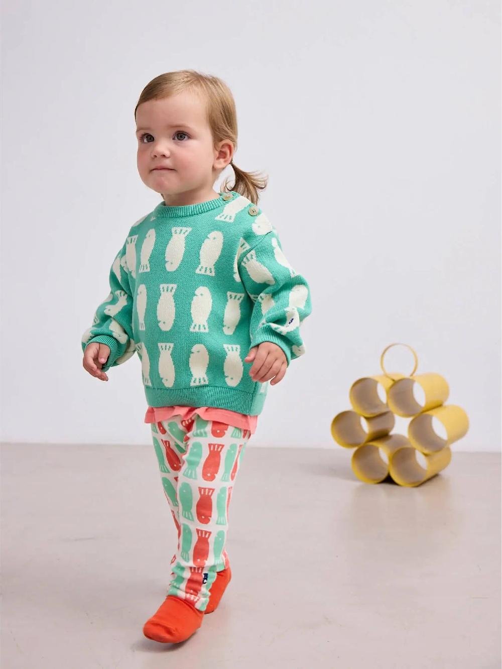Bobo choses Lucky Fish jacquard jumper Rebajas