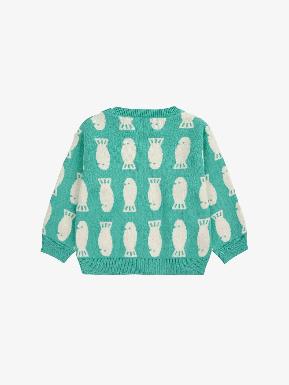 Bobo choses Lucky Fish jacquard jumper Rebajas
