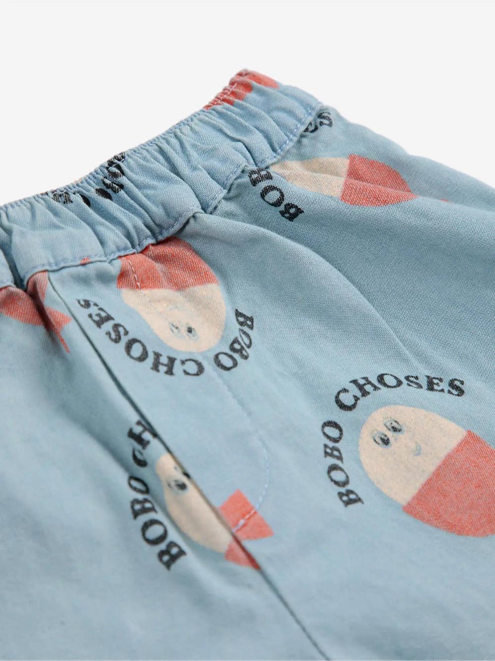 Bobo choses Morning Egg all over denim shorts Liquidación
