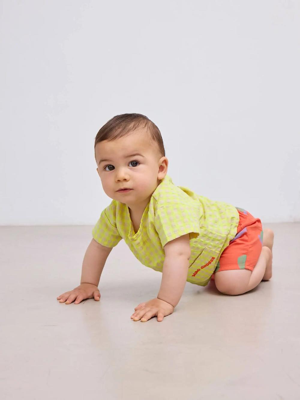Bobo choses Funny Snail all over woven shorts Mejor oferta