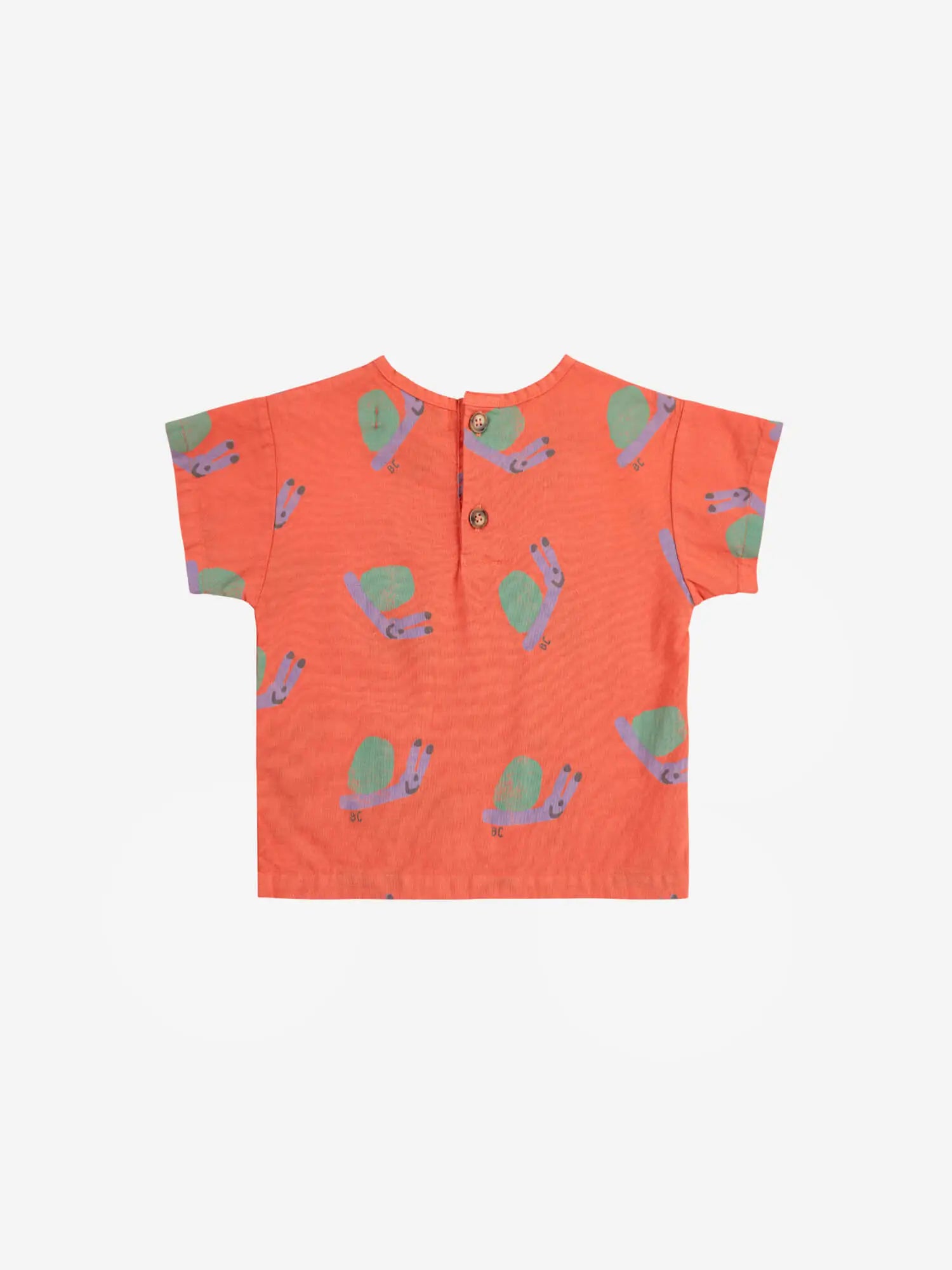 Bobo choses Funny Snail all over woven blouse Rebajas top
