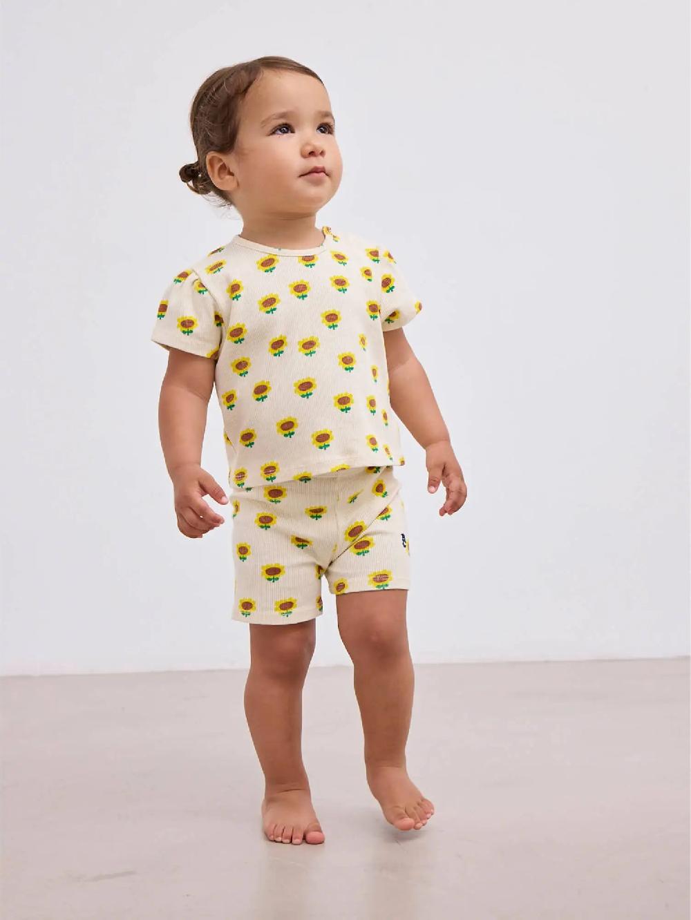 Bobo choses Sunflower all over balloon sleeve T-Shirt ÚLTIMAS EDICIONES
